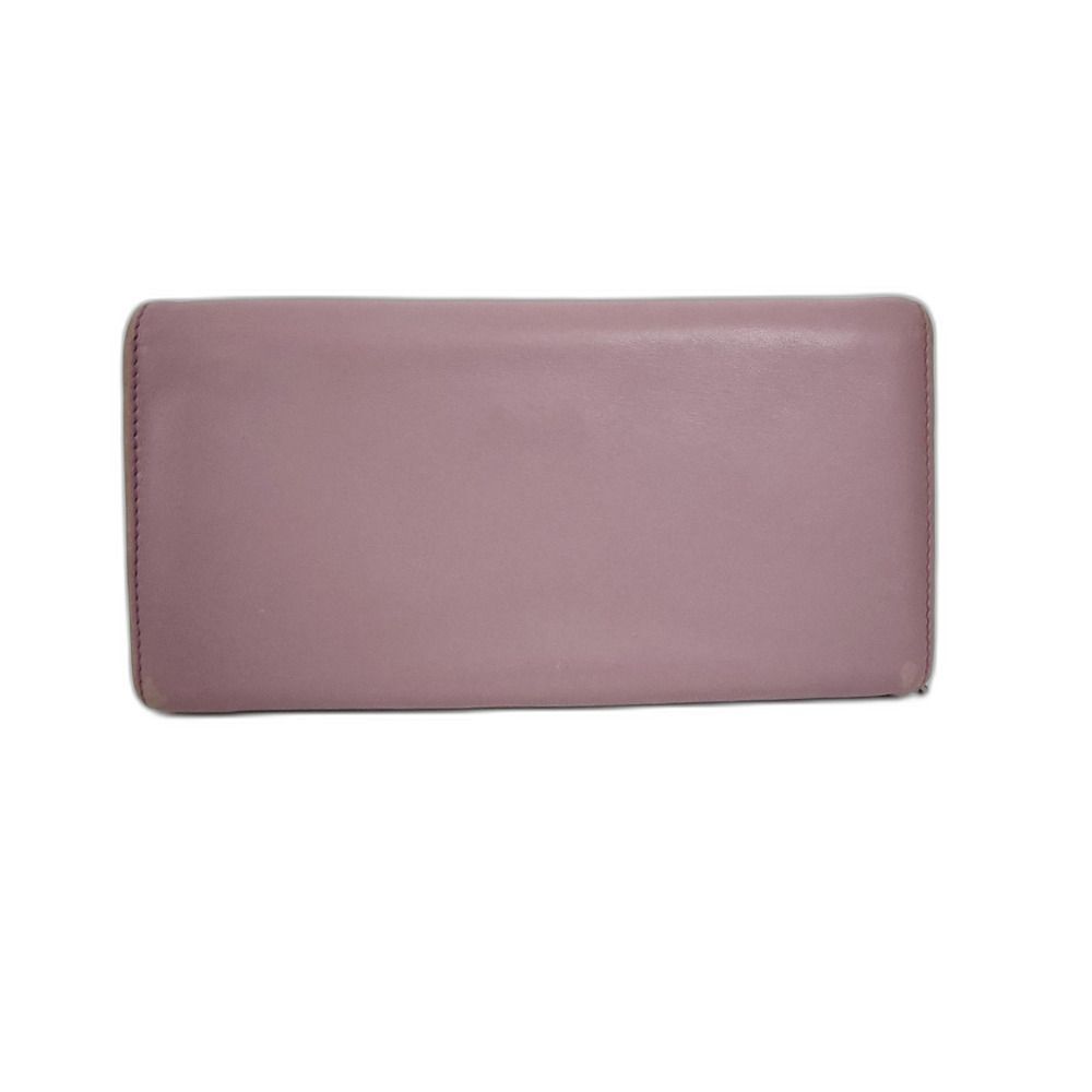 Vivienne Westwood Leather Embossed Giant Orb Flap Long Wallet w/ Box - Picture 3 of 11